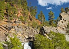 Bridal Veil Falls in Spearfish Canyon